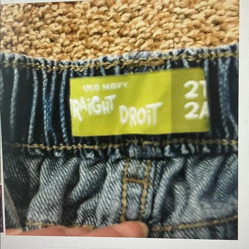 Old Navy jeans 2T (Straight Droit) 2T